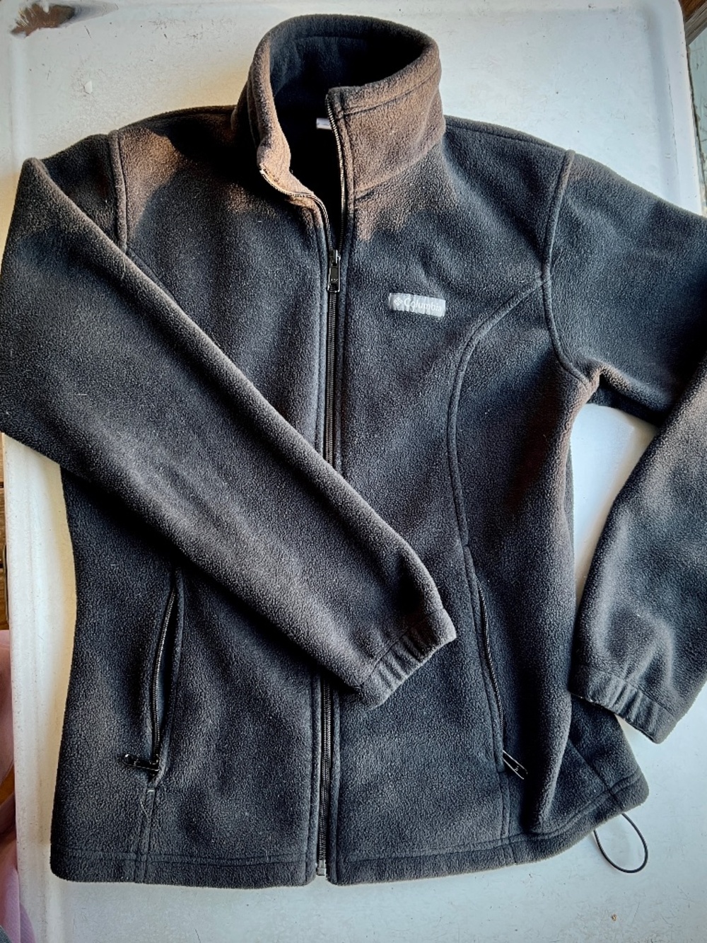 Columbia Black Fleece Jacket – Women’s Medium